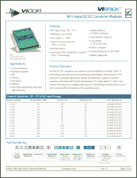 Click here to download DC048B033T016FP Datasheet