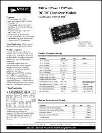Click here to download V300A12T150B Datasheet