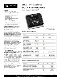 Click here to download V300B24T250B Datasheet