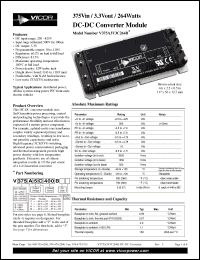 Click here to download V375A3V3T264B Datasheet