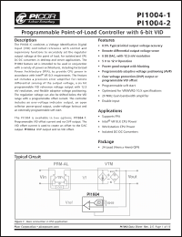 Click here to download PI1004-1 Datasheet