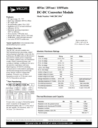 Click here to download V300C24T150A Datasheet
