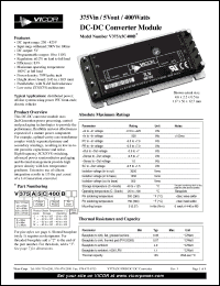 Click here to download V375B5T400B Datasheet