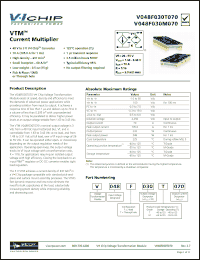 Click here to download V048T030T070 Datasheet