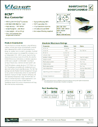 Click here to download B048T240T30 Datasheet