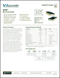 Click here to download B352F110T24_1 Datasheet