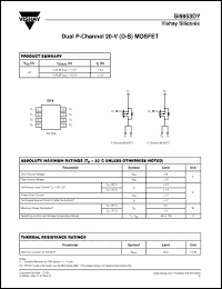 Click here to download Si9953DY Datasheet