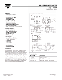 Click here to download LH1522AACTR Datasheet