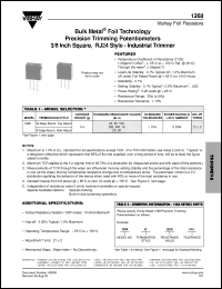 Click here to download 1268W100R Datasheet