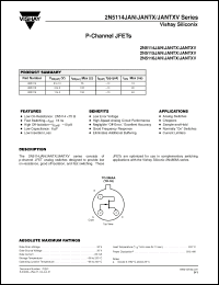 Click here to download 2N5116JANTX Datasheet