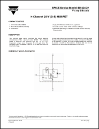 Click here to download SI1404DH Datasheet