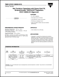 Click here to download 769D306X0006A2 Datasheet