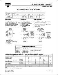 Click here to download TN2404K-T1 Datasheet
