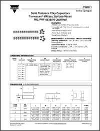 Click here to download CWR11HH155JCA Datasheet