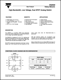 Click here to download DG2032DN Datasheet