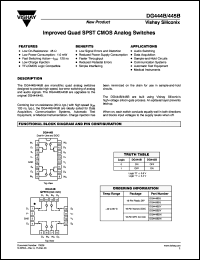 Click here to download DG444 Datasheet