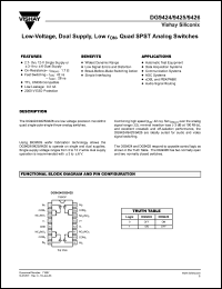 Click here to download DG9424DQ Datasheet