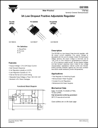 Click here to download GS1085CT1.8 Datasheet
