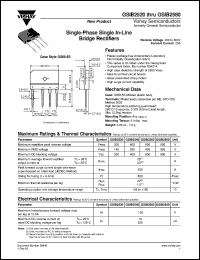 Click here to download GSIB2540 Datasheet