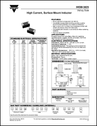 Click here to download IHSM-3825 Datasheet
