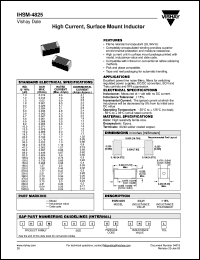 Click here to download IHSM-4825 Datasheet