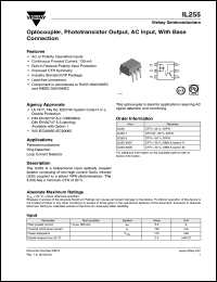 Click here to download IL255-X007 Datasheet