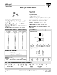Click here to download ILBB-0603 Datasheet