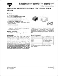 Click here to download ILD206T Datasheet