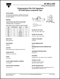 Click here to download KP460 Datasheet