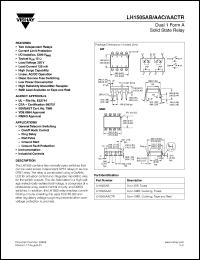 Click here to download LH1505AAC Datasheet