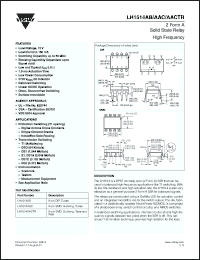 Click here to download LH1514AACTR Datasheet