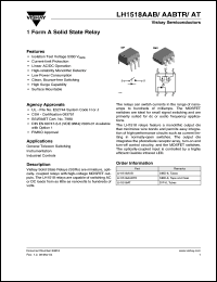 Click here to download LH1518AABTR Datasheet