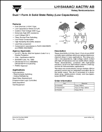 Click here to download LH1544AB Datasheet