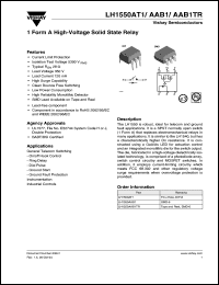 Click here to download LH1550AAB1 Datasheet