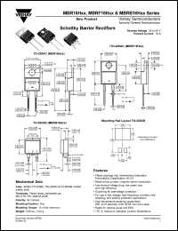 Click here to download MBR16H35 Datasheet