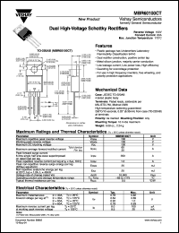 Click here to download MBR60100CT Datasheet