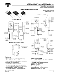 Click here to download MBR760 Datasheet