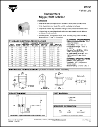 Click here to download PT-50101 Datasheet