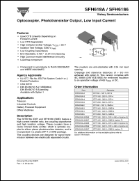 Click here to download SFH6186-2 Datasheet