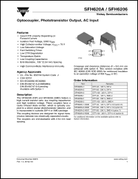 Click here to download SFH620A Datasheet