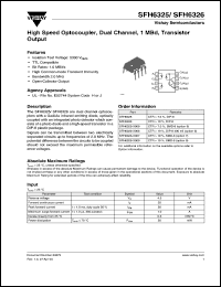 Click here to download SFH6326-X007 Datasheet