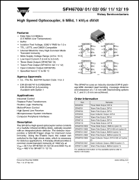 Click here to download SFH6705 Datasheet