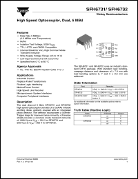 Click here to download SFH6732-X007 Datasheet