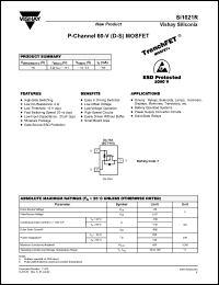 Click here to download SI1021 Datasheet