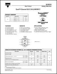 Click here to download SI1023X Datasheet