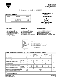 Click here to download SI1032R Datasheet