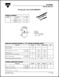 Click here to download SI1305DL Datasheet