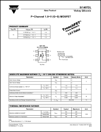 Click here to download SI1407 Datasheet