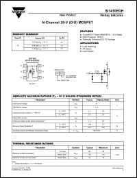 Click here to download SI1410 Datasheet