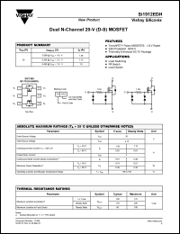 Click here to download SI1912EDH Datasheet